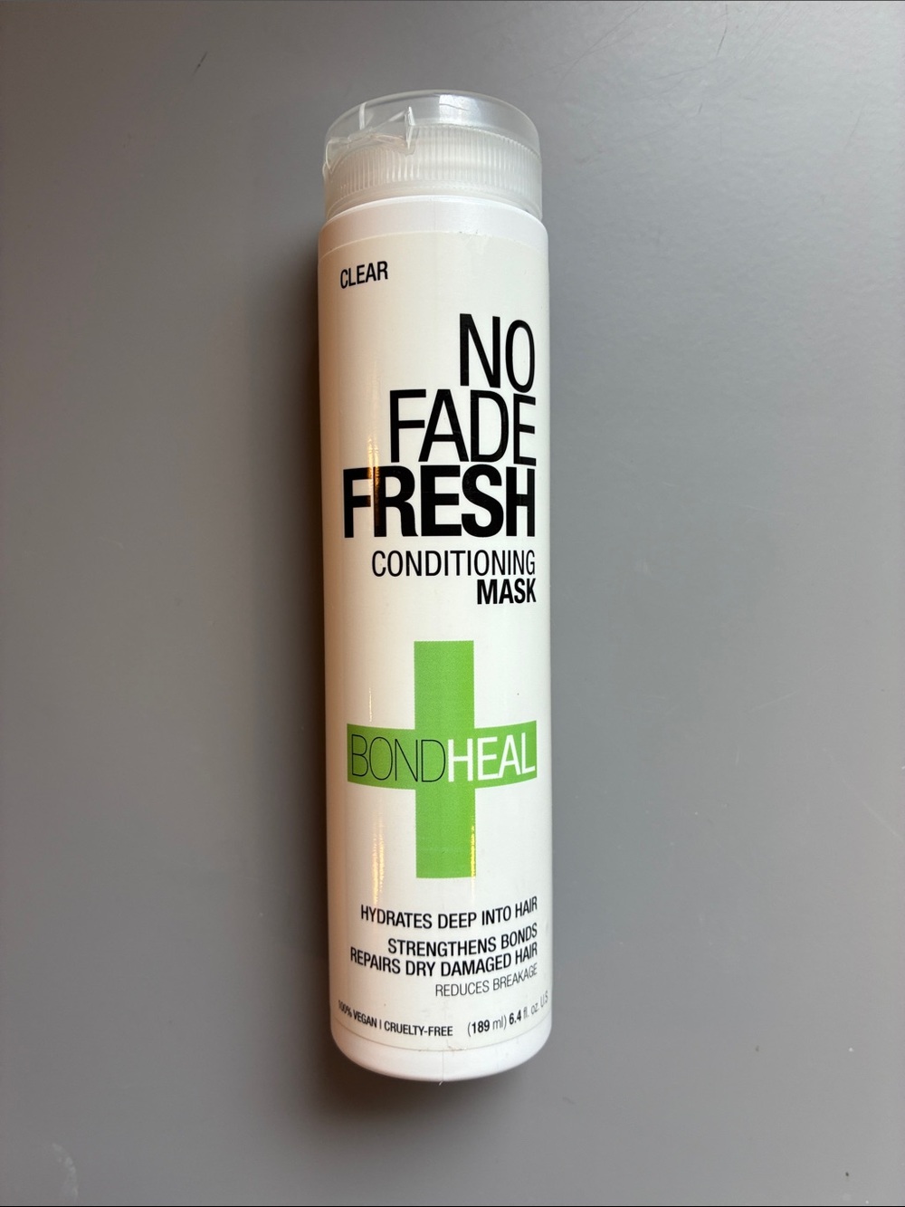 NWT No Fade Fresh Conditioning Mask - Clear